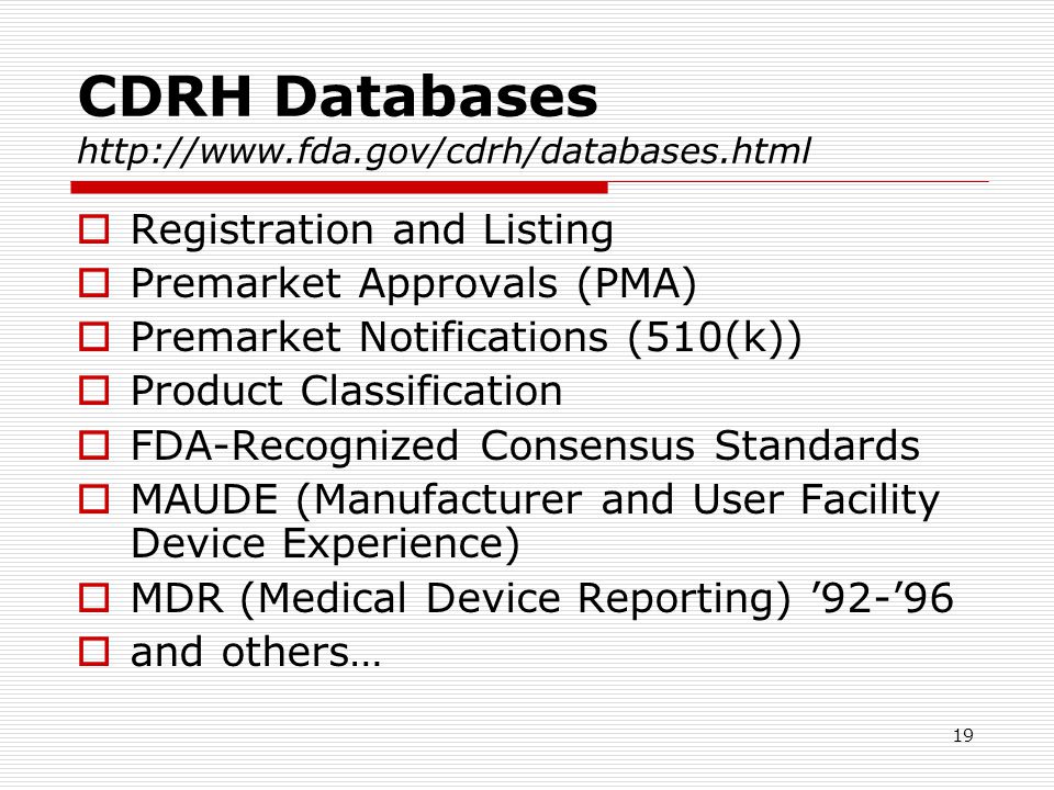 Fda medical device reporting annual user facility report